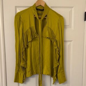 Zara Ruffled Blouse